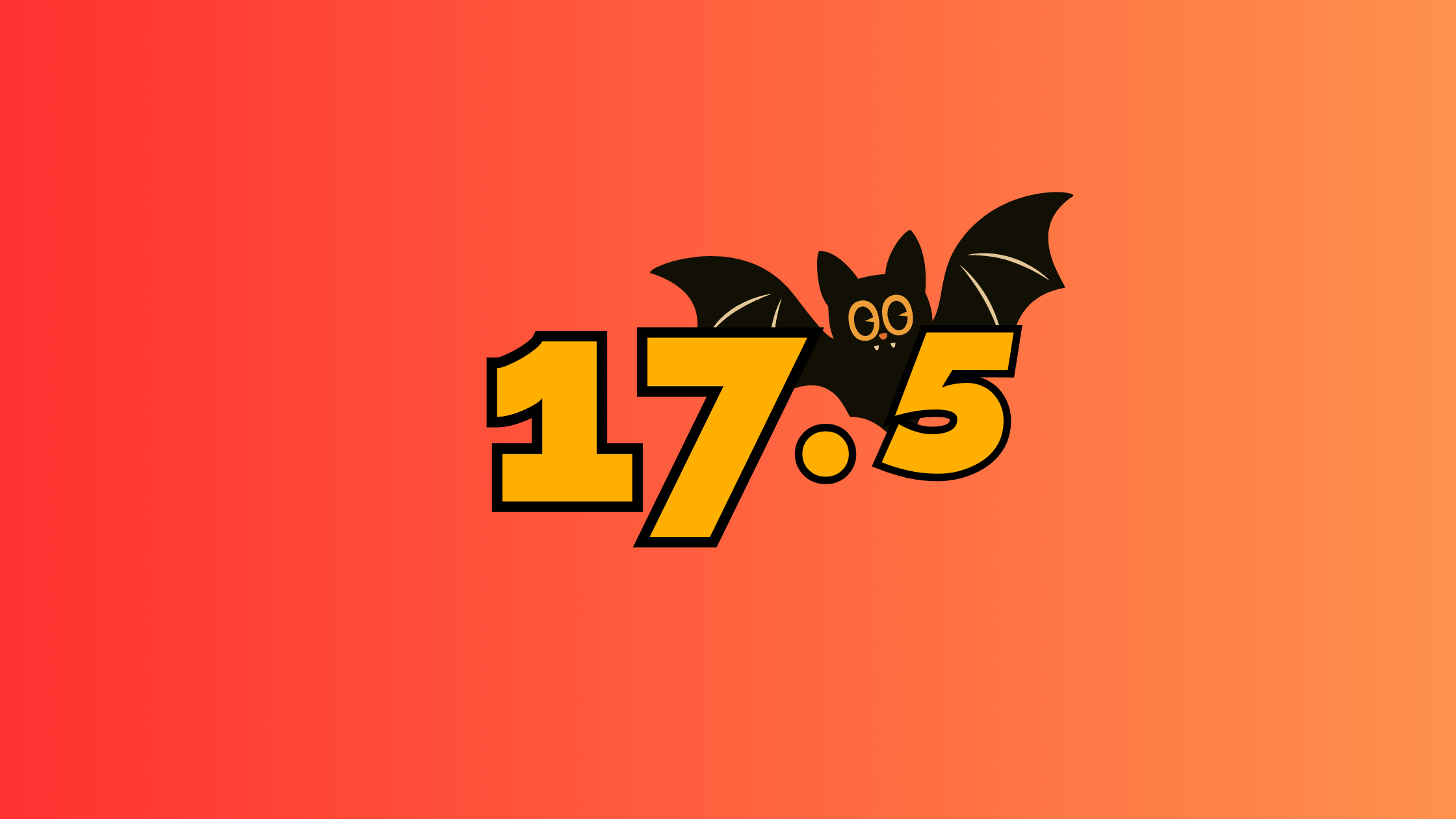 17.5-release-on-orange-background-with-halloween-bat